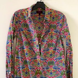 SOLD J.Crew x Liberty button up shirt